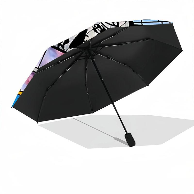 1pc Stranger Things Umbrella Portable Home Essential Umbrella Folding Umbrella Durable Iron Frame yy251128070