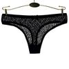 Women Sexy Lace G-string Cotton Thong Strings Ladies T-back Panties Woman Underwear Lingerie 6 Pcs