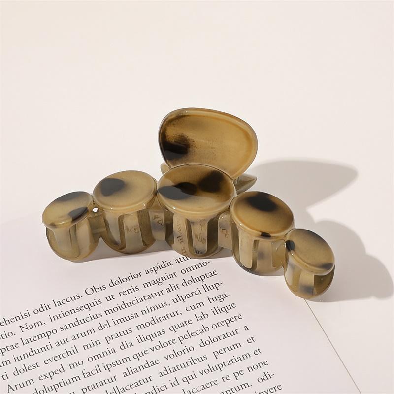 Винтажная заколка для волос женская заколка-краб элегантная леопардовая геометрическая заколка для волос аксессуары для волос заколка-краб для волос заколки для волос для девочек