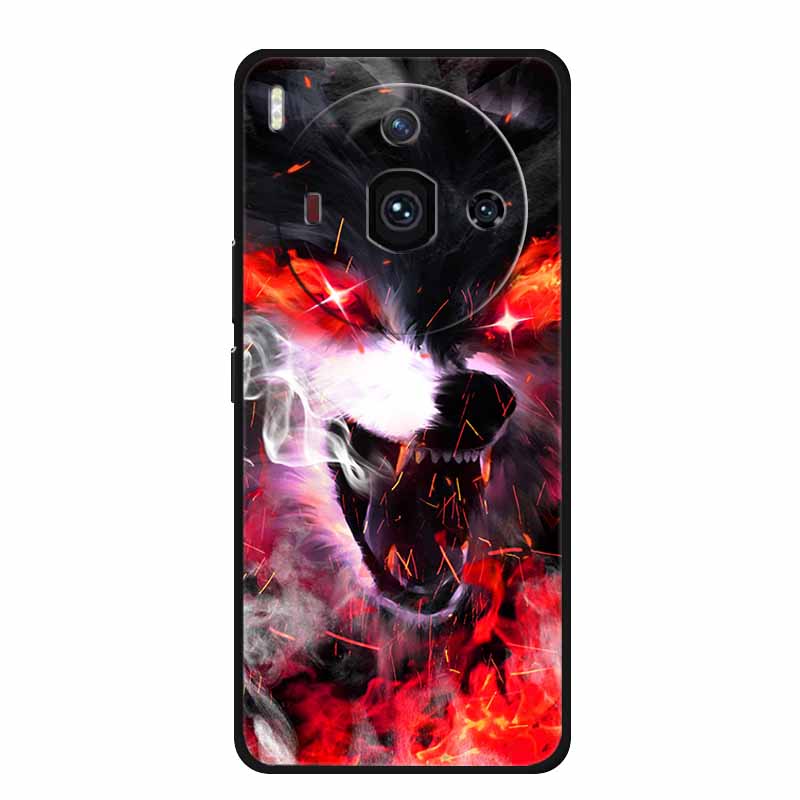 Для iPhone 14 Роскошный Чехол для Телефона Apple iphone14 pro pro max Plus Черный Мягкий Чехол из ТПУ Силиконовая Защита Животные Львы Тигр Бампер
