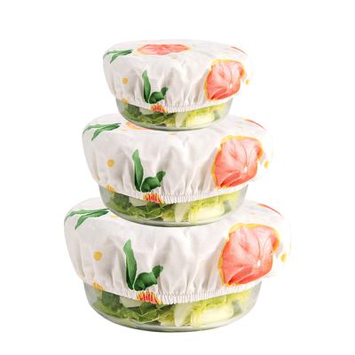 Крышки для мисок Многоразовые крышки для мисок Эластичные крышки для хранения продуктов Крышки для мисок Многоразовые крышки для еды Фруктов Остатков