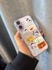 Забавный милый прозрачный мягкий чехол для телефона с кошкой для iPhone 17 16 15 14 13 12 11 Pro Max 7 8 Plus Air Mini 16E ProMax