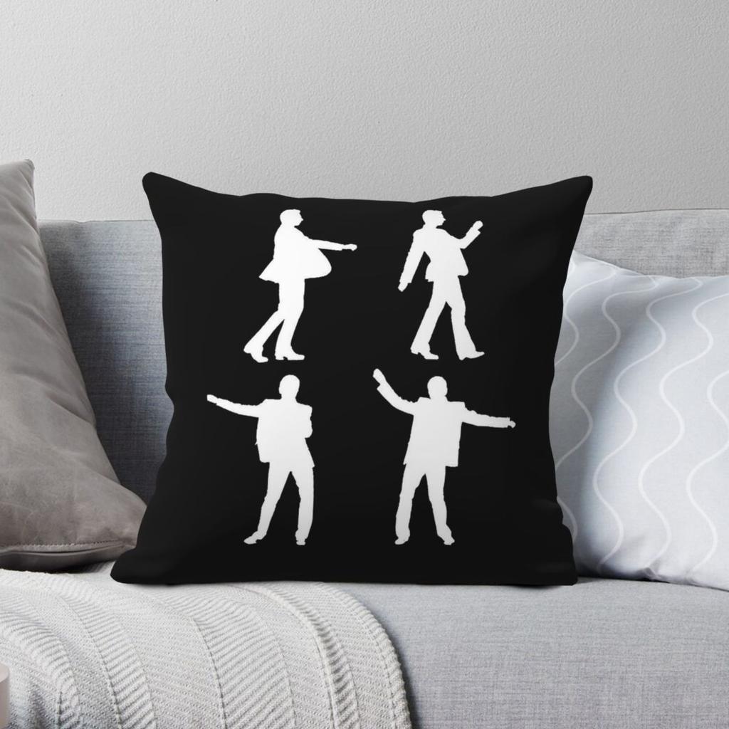Boy Who Loves Dancing Dave Pillowcase Polyester Linen Velvet Creative Zip Decor Pillow Case Car Cushion Case