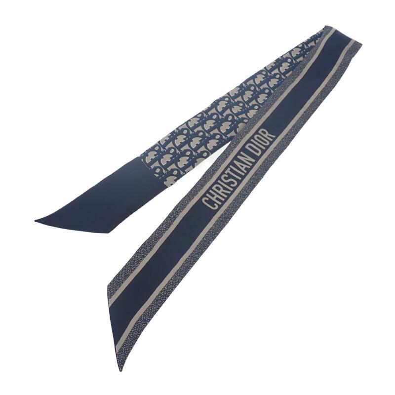 Dior 15DOB106I600 Scarf Navy Silk Women