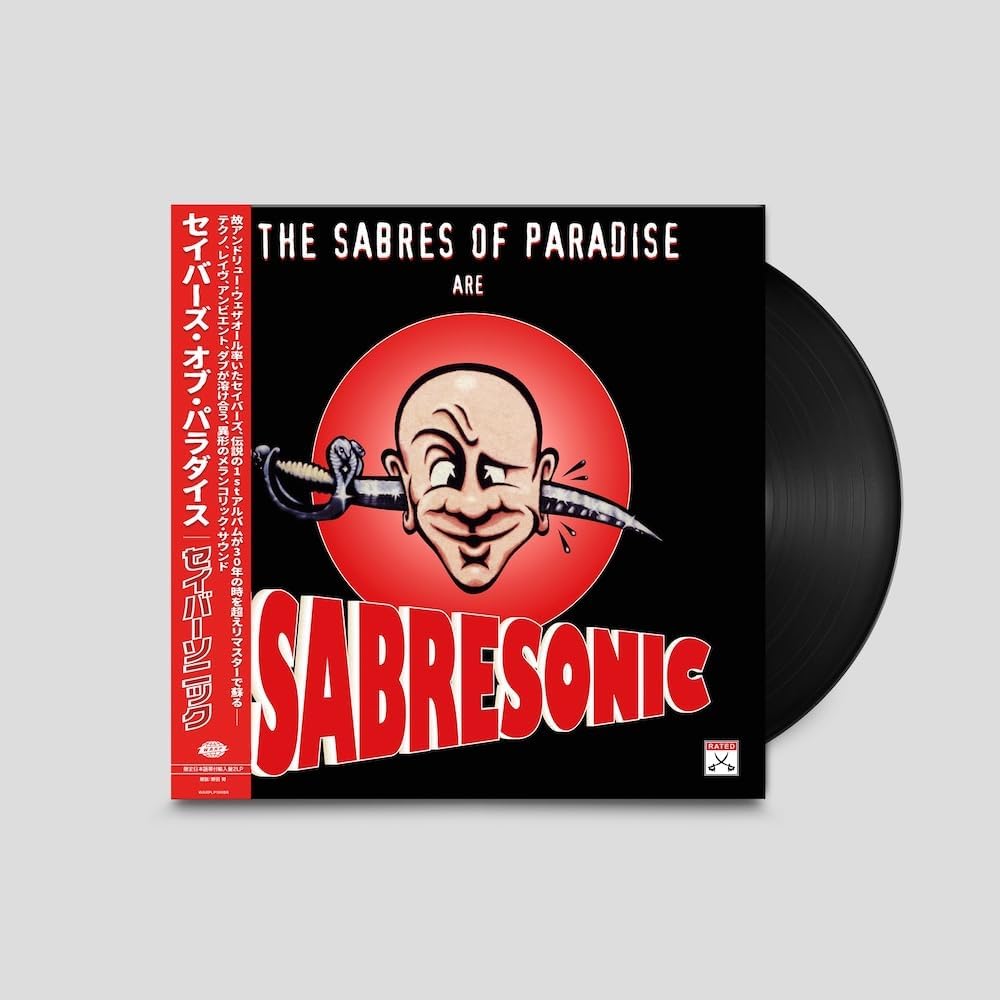 Виниловая пластинка SABRES OF PARADISE - Sabresonic (с японским оби) WARPLP16RBR Warp 2025 Не Япония Танцевальная и Электронная музыка