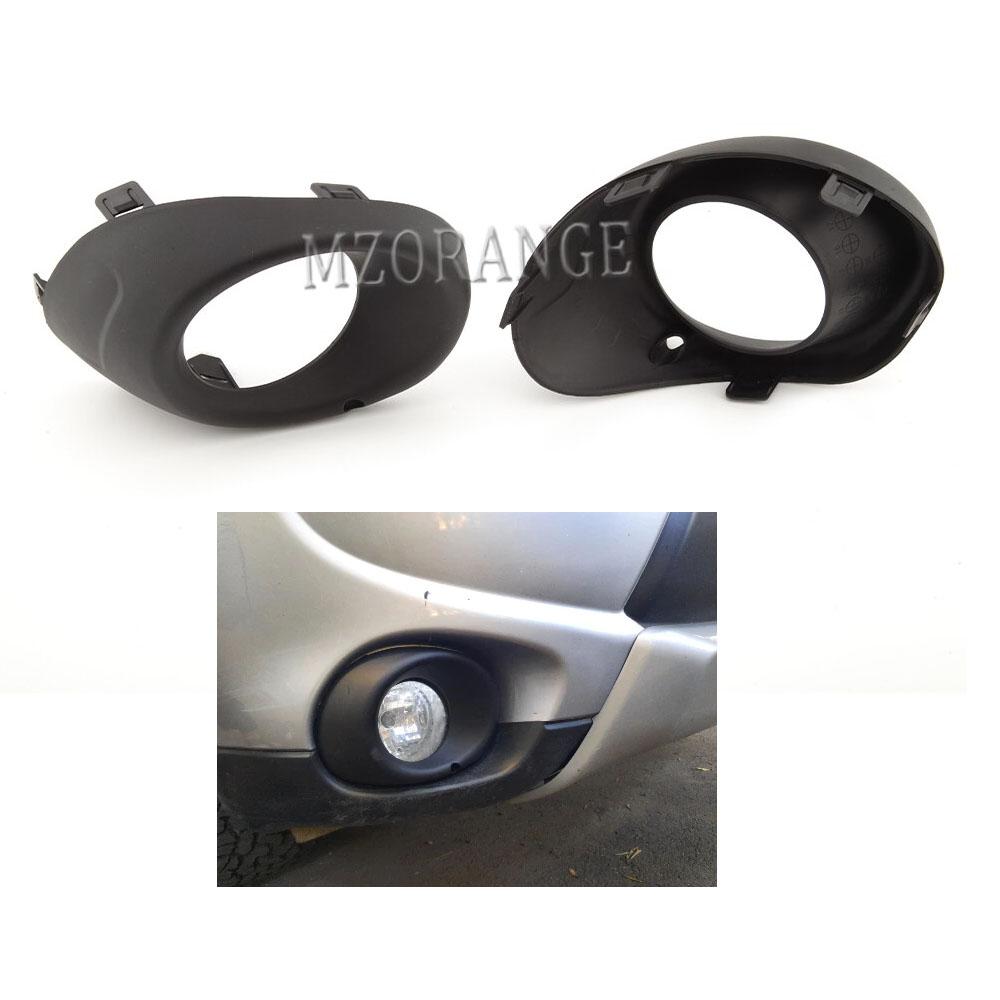 Противотуманные фары для Mitsubishi Outlander 2013 2014 2015, светодиодные противотуманные фары, крышка противотуманной фары, гриль, рамка, серебристая, черная рамка