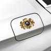 VYTR5 1PCS Car Style Body Trunk Decoration Sticker 3D Metal Lion Crown Emblem Sticker For Citroen C1 C2 C3 C4L VTS C-ELYSEE C3-XR DS