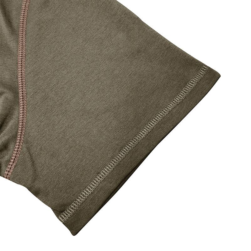 Модная мужская рубашка-henley с коротким рукавом Новая мужская футболка с круглым вырезом Блок цветом Боди Топы