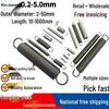 Stainless Steel Long Tension Extension Spring with Hooks for Racks & Sliding Doors