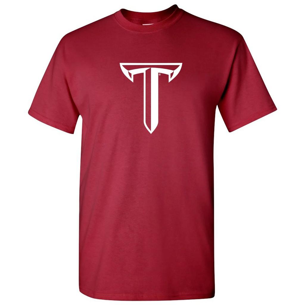 Troy Trojans Primary Logo T-Shirt - Cardinal