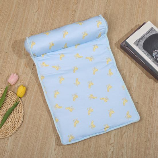 Летний прохладный коврик для собак, охлаждающая кровать, мягкая, дышащая, с рисунком фруктов, износостойкая, моющаяся, спальная кровать для собак и кошек