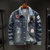 Spring and Autumn Retro Loose Casual Men's Denim Jacket