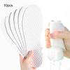 10Pcs Disposable Shoe Liners Breathable Insoles Pads for Women Inserts Running