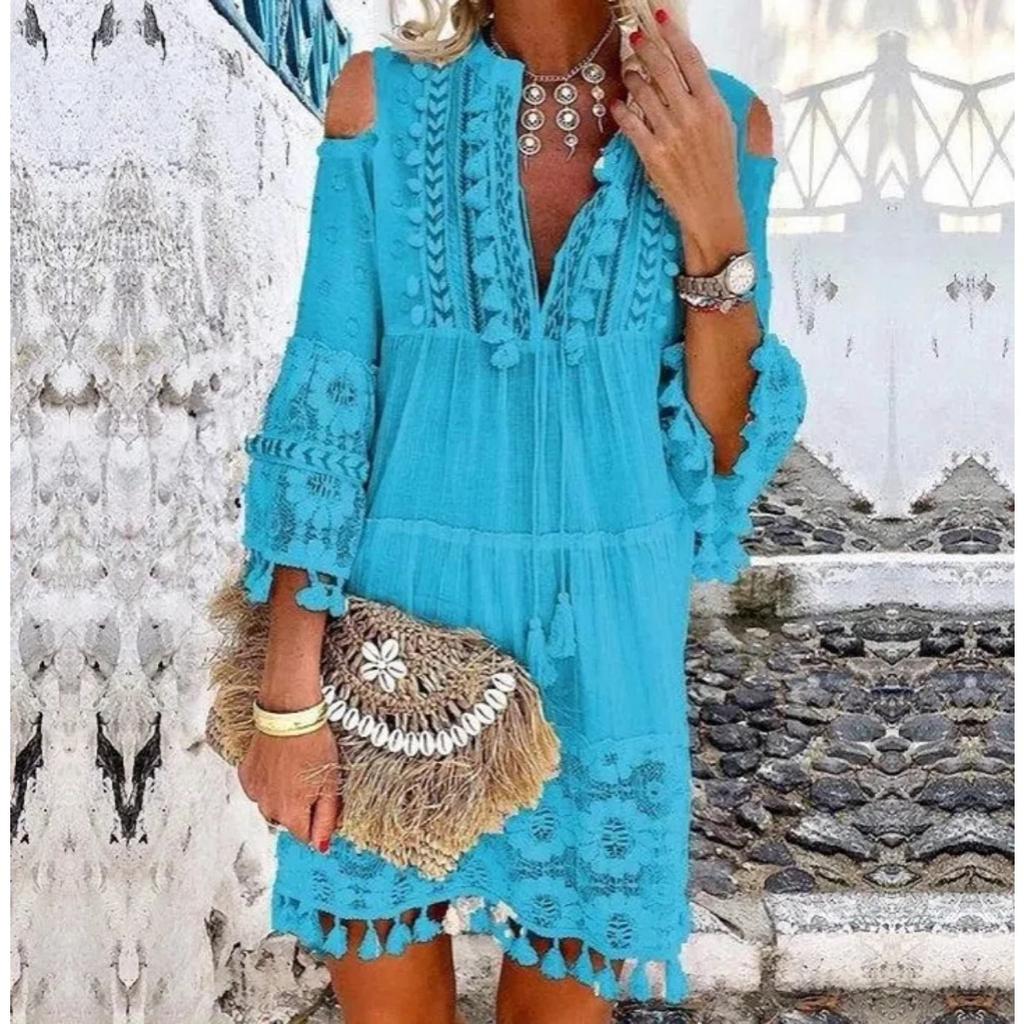Spring Summer New Sweet Elegant Fashion Women's Dress, Leisure European Ladies Casual Dress
