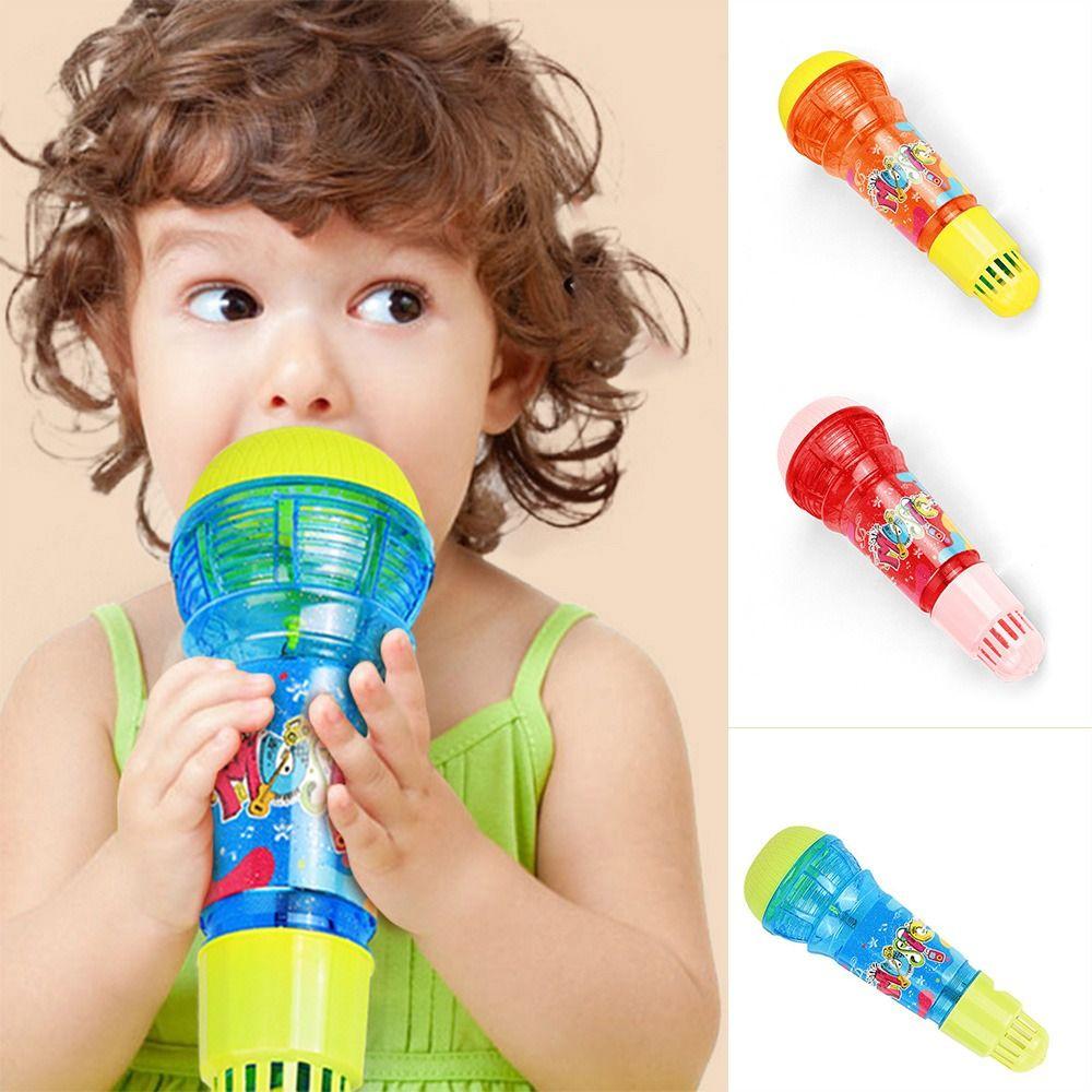 Multicolor Music Instrument Toys Plastic Singing Song Toy Creative Kids Echo Microphone Children
