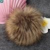 DIY Faux Fox Fur Fluffy Pompom Ball for Knitting Hat Hats