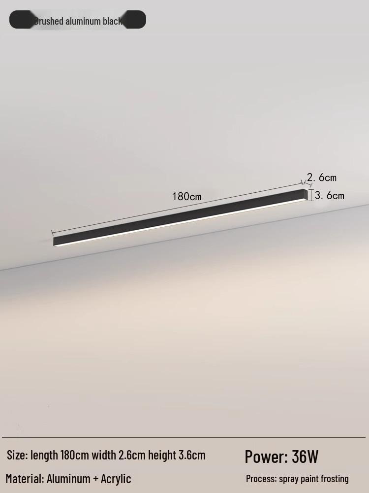 Скандинавская минималистичная светодиодная лента для гостиной, прихожей, спальни и балкона