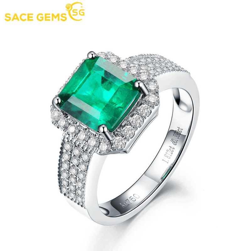Sace Gems Классическое кольцо из медного сплава с цирконом, женские ювелирные изделия, свадебный подарок для вечеринки