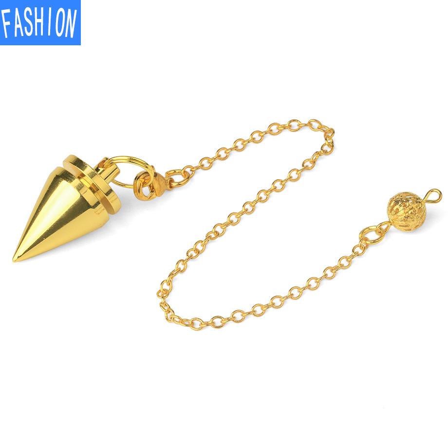 Металлический конический маятниковый кулон Гравитационный ювелирный кулон