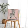 Pillow Case Light Pink Leopard Comfy Pillow Cover For Sofa Couch Bed Living Room Novelty Pillowcases