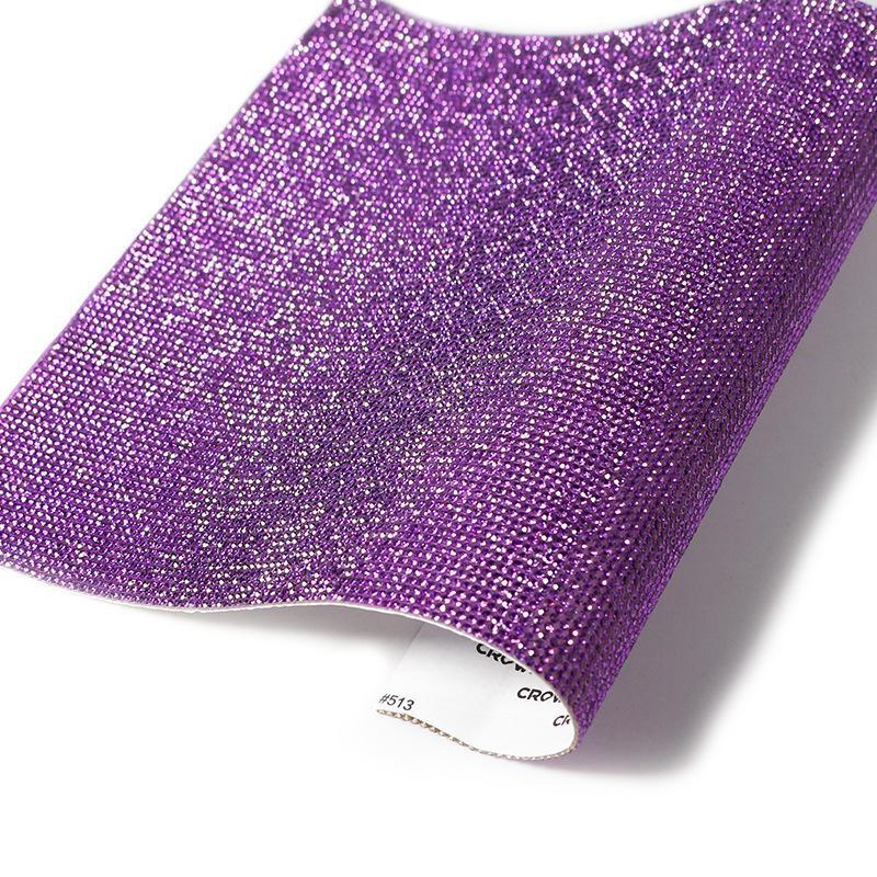 Разноцветные самоклеящиеся стразовые полоски для DIY украшений и ремесленных проектов