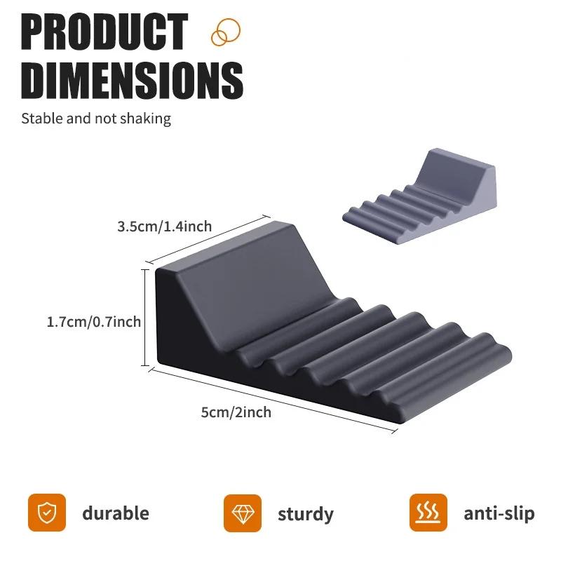 1Pcs Trash Can Wall Protector,Stop Moving Backward,Anti-Slip Pads,Self-Adhesive Bumper,Wall Spacer,Floor & Wall Protection Guard