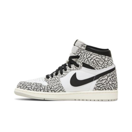 Кроссовки Air Jordan 1 Retro High OG White Cement DZ5485-052