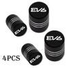AABIX1 4pcs Car Wheel Tire Valve Caps Tyre Stem Covers Airdust Waterproof For KIA EV6 Car Accessories