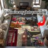 Customize Photos Customizable Photos Floor Rug Office Rug Perfect for Kitchen Playrooms Game Room Outdoor Antislip Carpet Anime Office Decor