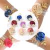 Accessories Corsage Polyester Bracelet Wrist Flowers Bridesmaid Wedding