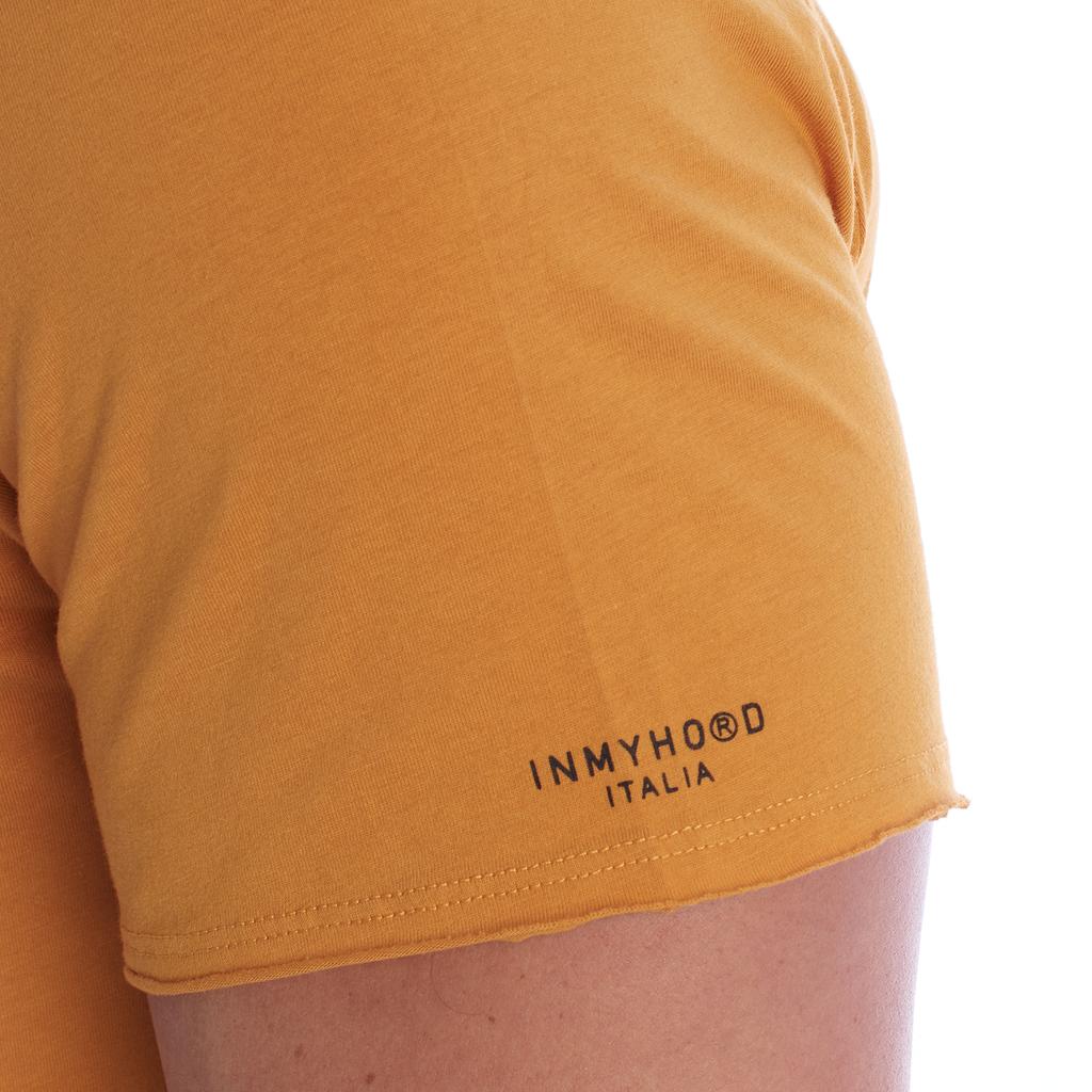 Мужская базовая хлопковая футболка с коротким рукавом HS24MTS03