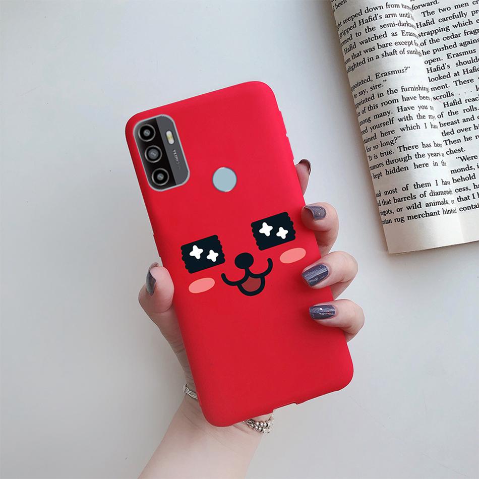 Чехол для OPPO A53S 2020 Мультяшный Coque Сердце Нарисованный Силиконовый Задняя Панель Телефона Для oppo a53s A 53s A53 s oppoa53 2020 Чехол-Ракушка