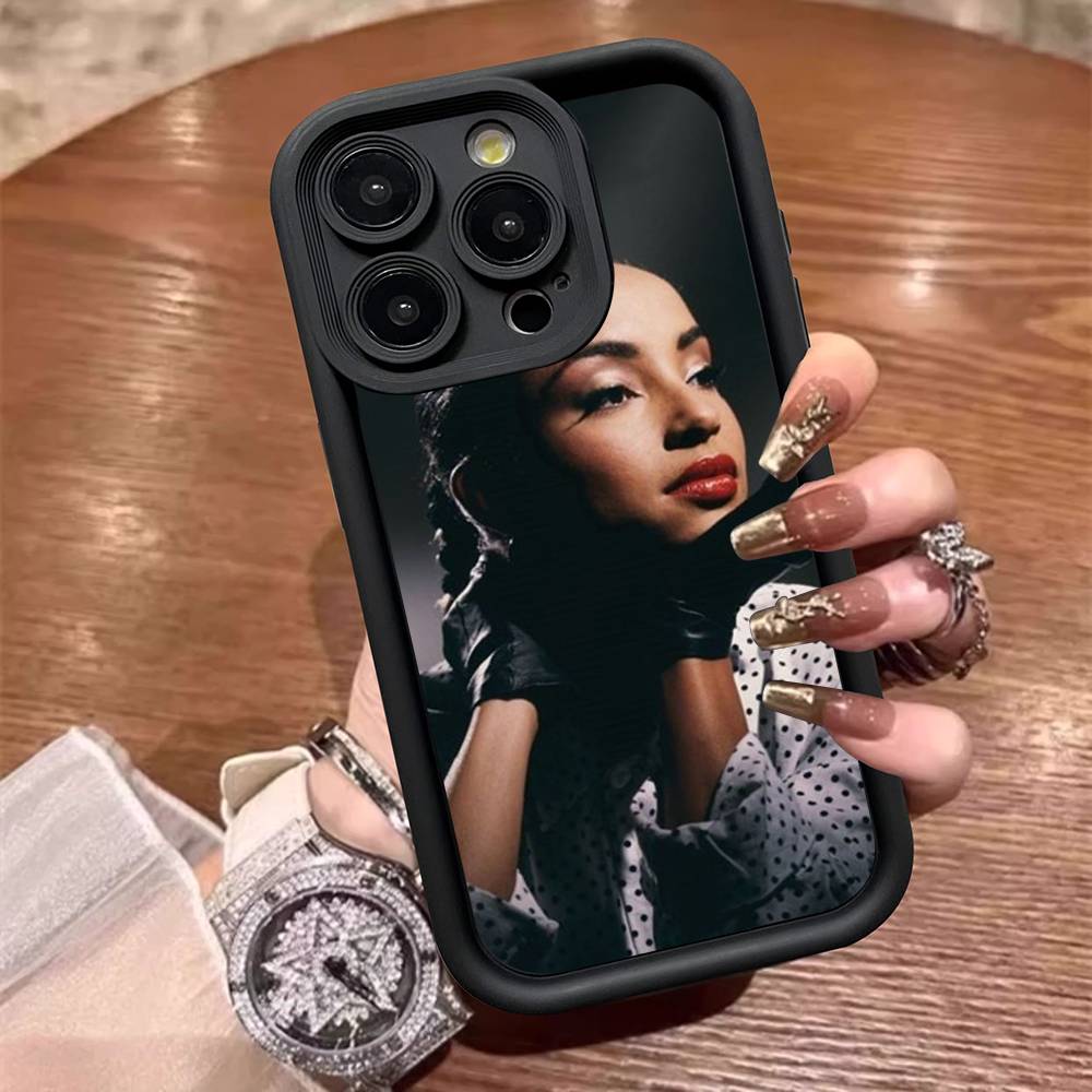 Чехол для телефона певицы Sade Adu для iPhone 17 16 15 14 Plus 13 12 11 Pro Max Силиконовый чехол