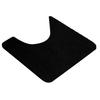 Absorbent Toilet Rug U Shaped Plush Floor Mat Machine Washable Non Slip Contour Bathroom Rug Dry Quickly for Toilet