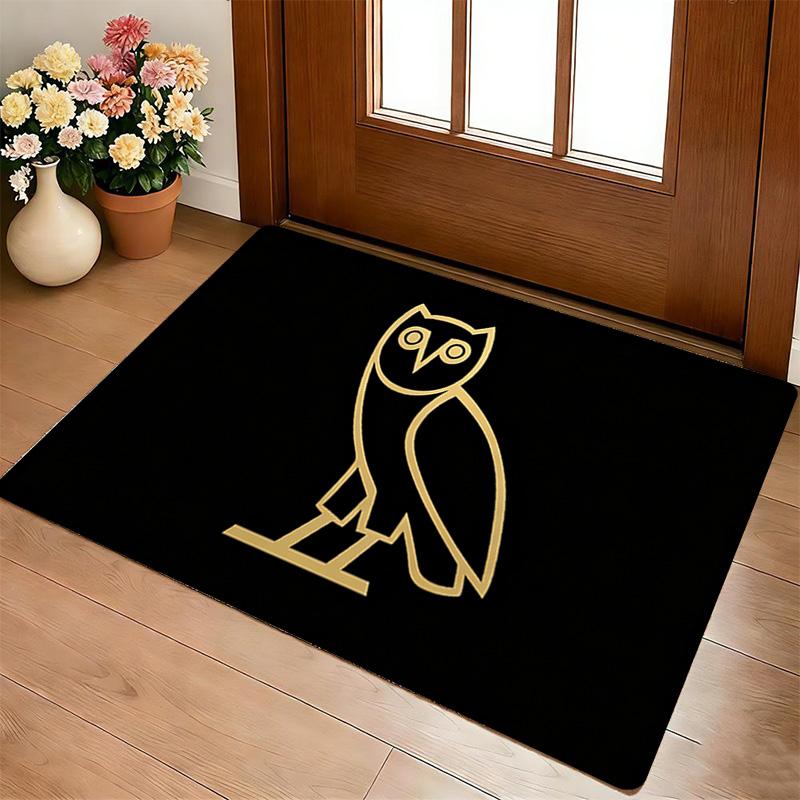 Ovo Owl Living Room Nonslip Area Rug Soft Carpet For Bedroom Game Playroom Sofa Office Home Decor Doormat Christmas Gift C926390