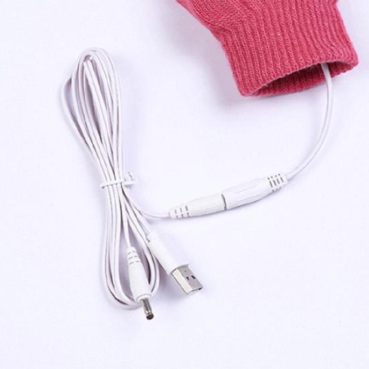 Теплые USB-перчатки с подогревом для активного отдыха, перчатки с открытыми пальцами, термогрелки для рук