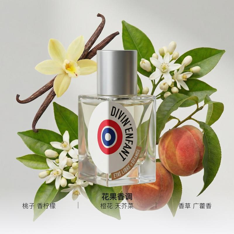 Etat Libre d'Orange Классический парфюм Санто Ниньо Цветочный и Фруктовый EDP Персик Цветы апельсина // 50 мл