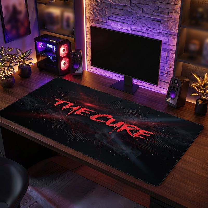 The Cure Print Large Mouse Pad Smooth Surface Anti?Slip Desk Mat For Gaming Office Laptop Decoration