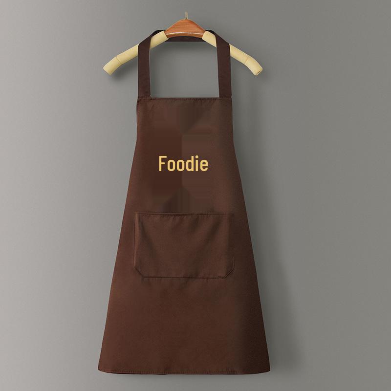 Водонепроницаемый и маслостойкий ПВХ фартук с логотипом и поясным ремнем для кухни и общественного питания