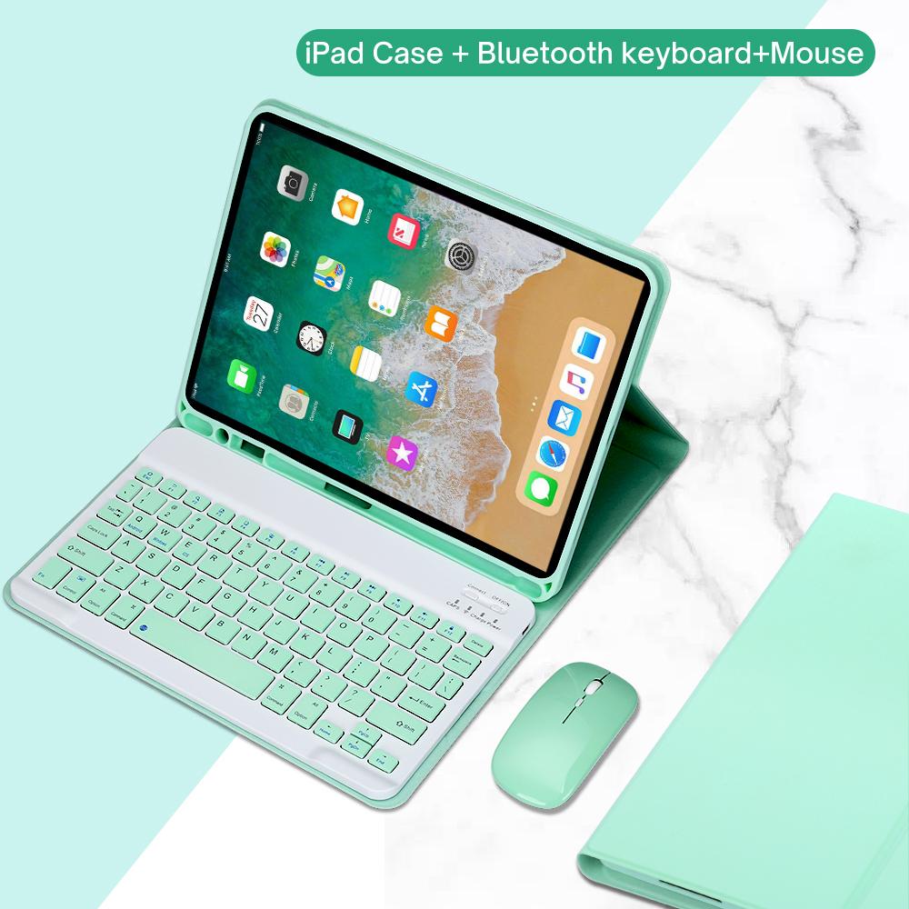 For iPad 5th Gen 6th Gen 9.7 Inch Case, Bluetooth Keyboard Case for iPad Air 1st 2nd Pro 9.7 Inch