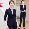 Women's Autumn 2025 Goddess Style Long Sleeve Suit Jacket for Professional Workplace and Interviews