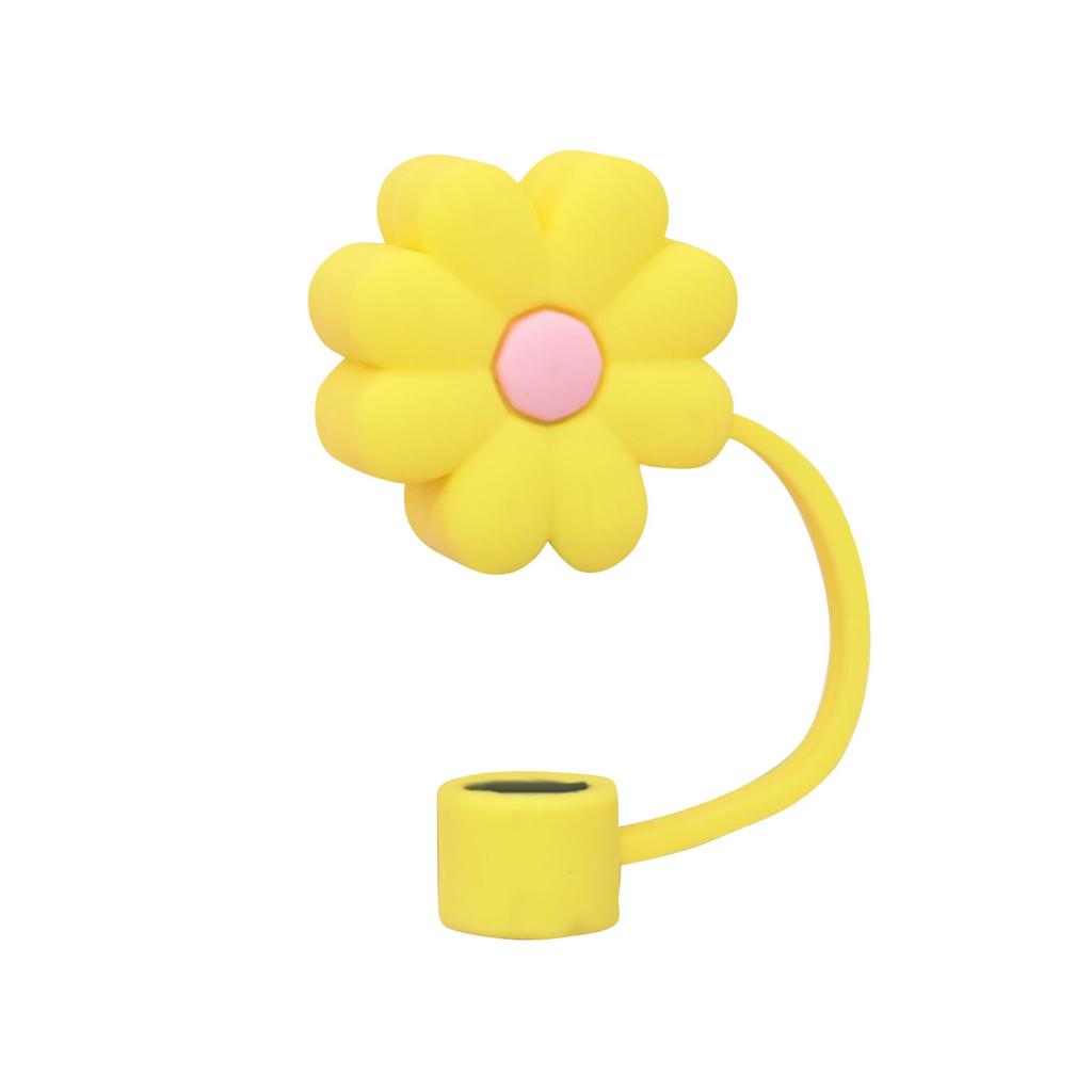 Straw Cover Cap For Cup, Silicone Straw Topper Compatible With Cup Tumbler With Handle,Straw Tip Covers For Cups Accessories