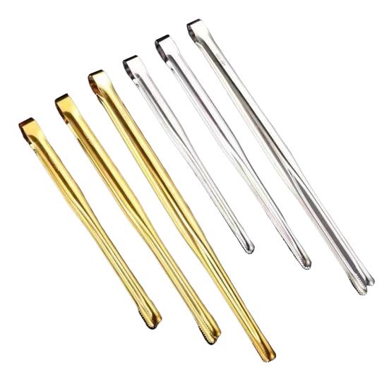 Зажимы для еды с противоскользящим покрытием Щипцы из нержавеющей стали Для барбекю Пикники Банкеты Щипцы для еды Зажимы в японском стиле с длинной ручкой