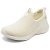 Skechers Универсальные удобные низкие повседневные кроссовки Bob's для женщин Off-White 117572-OFWT