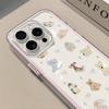 Милый прозрачный чехол для телефона с вырезанными животными для Samsung Galaxy S26 Ultra Case S25 S23FE S24 S22Plus A57 A55 A54 A36 A35 A16 Cover