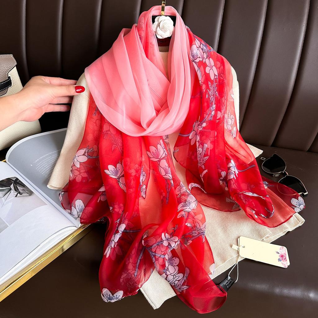 New Fashionable Scarf Muslim Women Chiffon See-through Hijab Islam Scarfs Spring Pashmina Fashion Headscarf Shawls