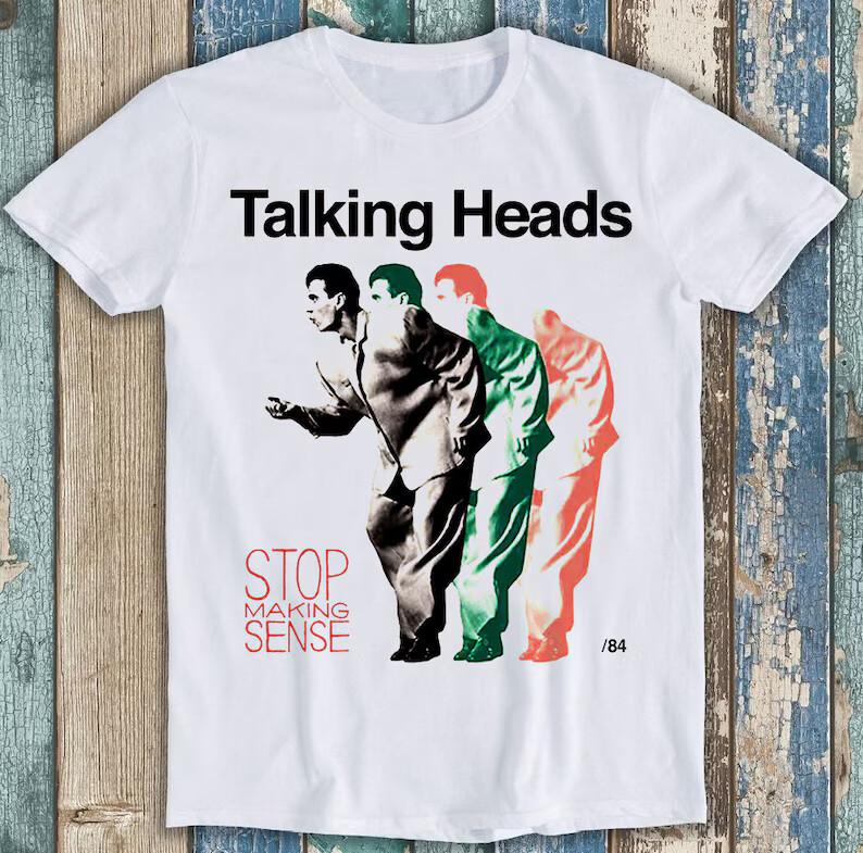 Talking Heads Stop Making Sense Лимитированная Серия Виниловая Обложка Футболка M1620