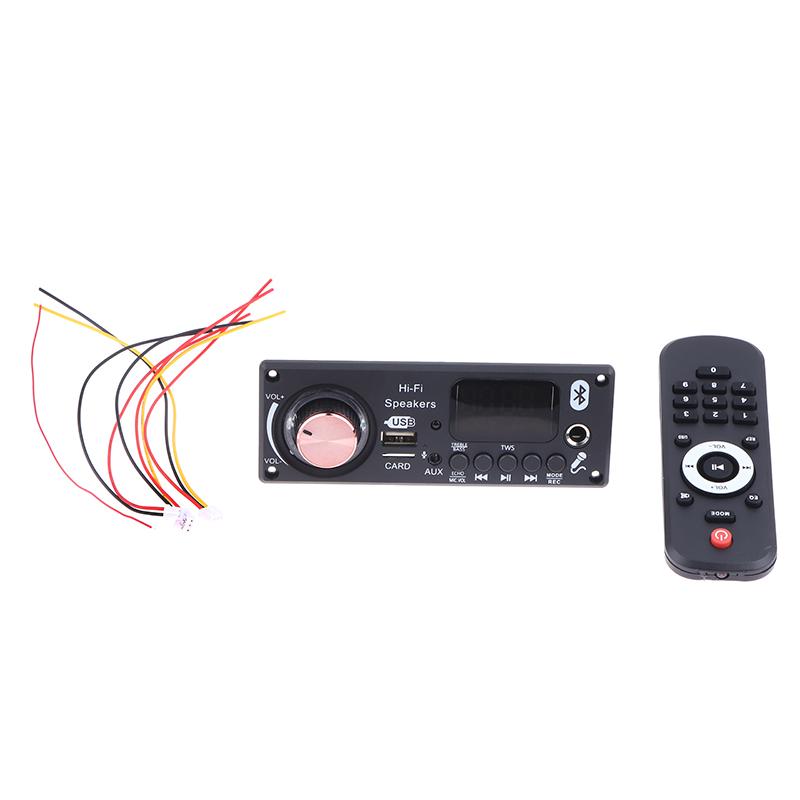 DC 12V MP3 BT Декодирующая Плата Автомобильное Аудио MP3 Декодер BT 5.3 Без Усилителя USB TF FM Радио Модуль Цветной Экран MP3 Плеер