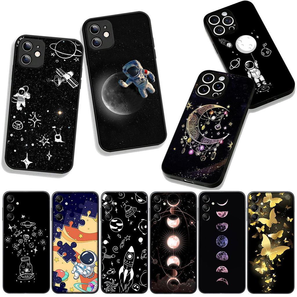 Чехол для телефона Луна и Звезды Coque для Xiaomi Poco F7 F6 F8 Ultra F5 X7 X6 X5 M6 M7 M8 Pro C85 C75 C65 C71 C61 4G 5G Case