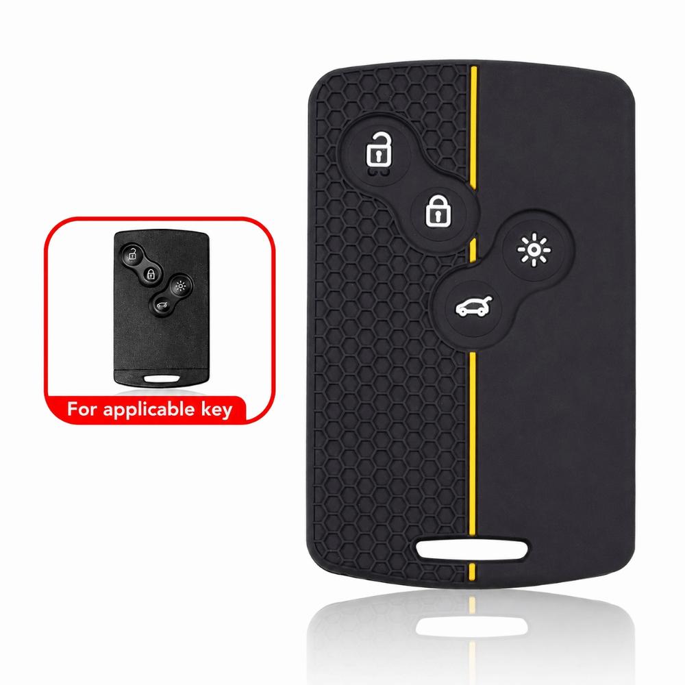 Car Key Case for Renault Duster Captur Clio Logan Megane 1 2 3 Koleos Scenic Nema Fluence Zoe